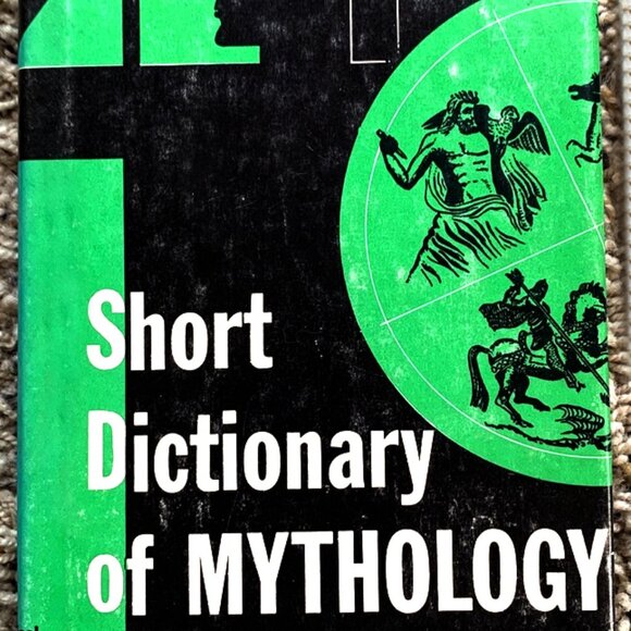 Vintage book: Short Dictionary of Mythology, hardcover by P.G. Woodcock 1953 - Picture 1 of 2
